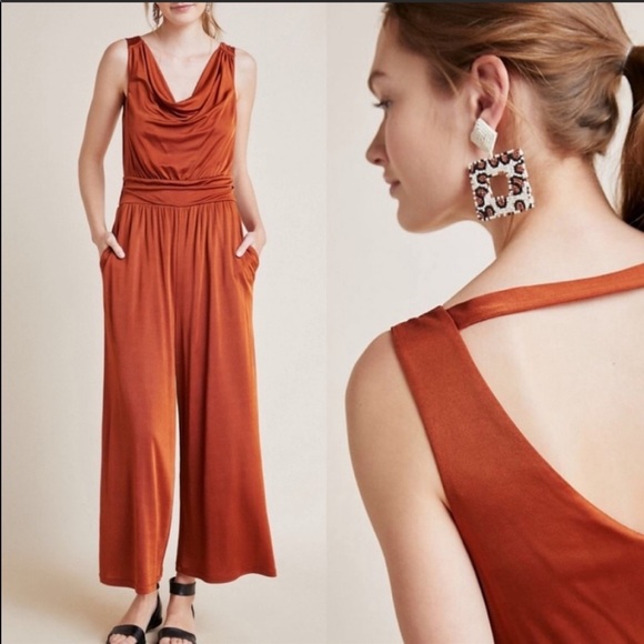 Anthropologie Pants - Anthropologie 🆕 Maeve Enchantment Jumpsuit Large